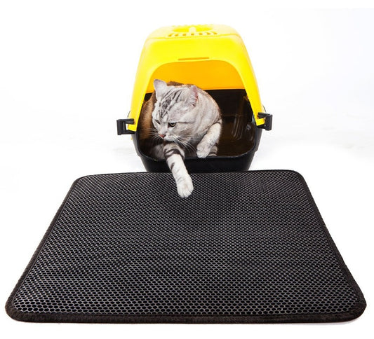 Wonderful waterproof cat litter trapping mat!