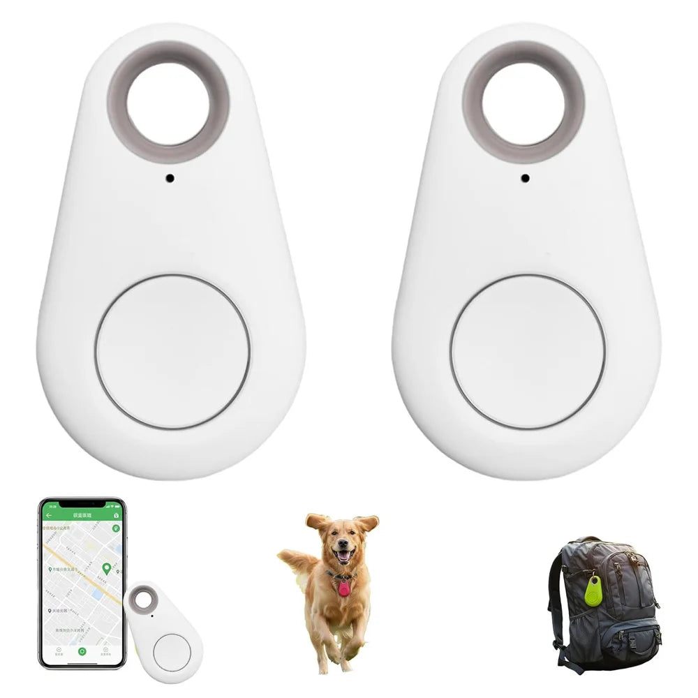 Key Finder Locator, 10 Pack GPS Tracker, Anti Lost Alarm Device, Real Time Tracking for Dogs and Cats Wallets, Keys, Luggage