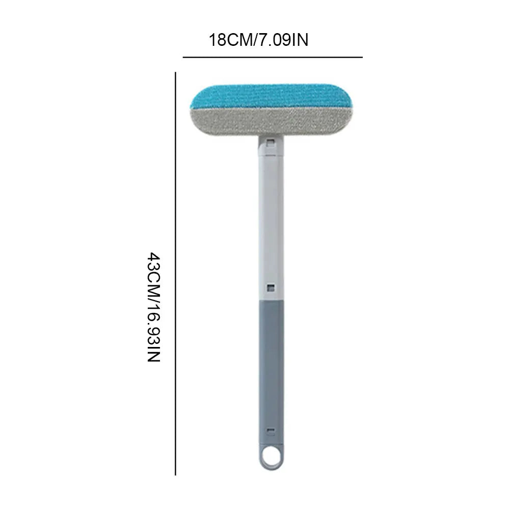3 in 1 Pet Hair Remover Brush, Long Handle Window Cleaning, Pet Fur Cleaning Tool, Pet Supplies