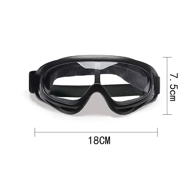 Pet Goggles Adjustable, Anti UV Glare, Windproof for Dogs.  Outdoor Hiking, Running, Beach.   All Breeds Eye Protection