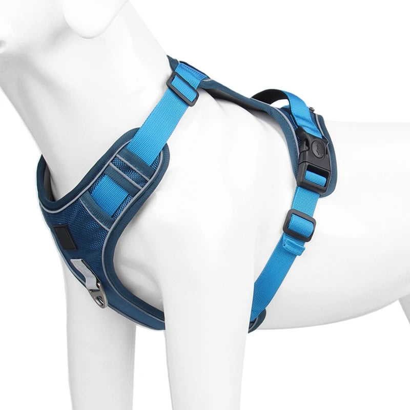 Dog Harness Reflective, Medium, Large, Tactical Vest, Waterproof, Oxford Cloth, Pet Accessories