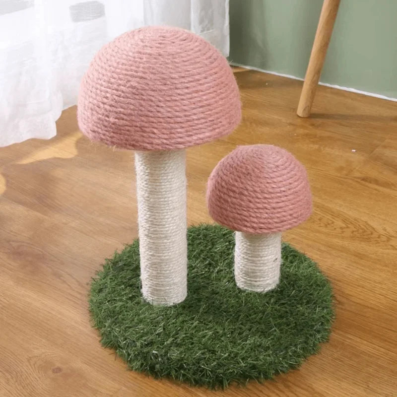 Twin Mushroom Cat Climbing Frame Tree