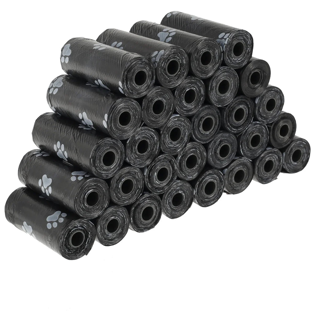 2/40 Rolls Pet Dog Poop Bags, Dispenser Collector Garbage Bag, Pooper Scooper Bag, Small Rolls, Outdoors