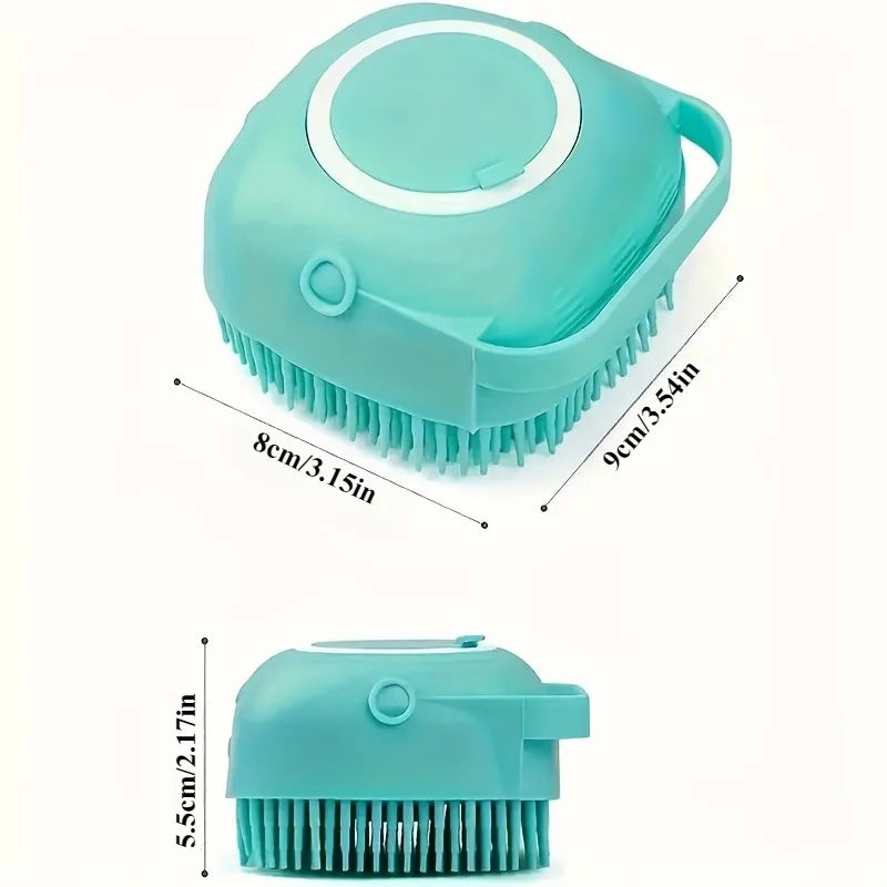 De-shedding Tool for Dog Bathings, Pet Grooming Kit for Reducing Hair on Furniture & Carpet