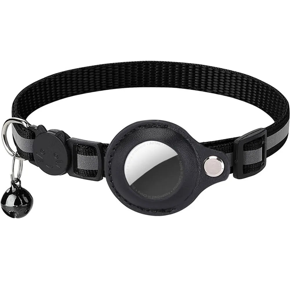 Apple Air Tag, Reflective Pet Collar, Safety Buckle, Kitten Collar Adjustable
