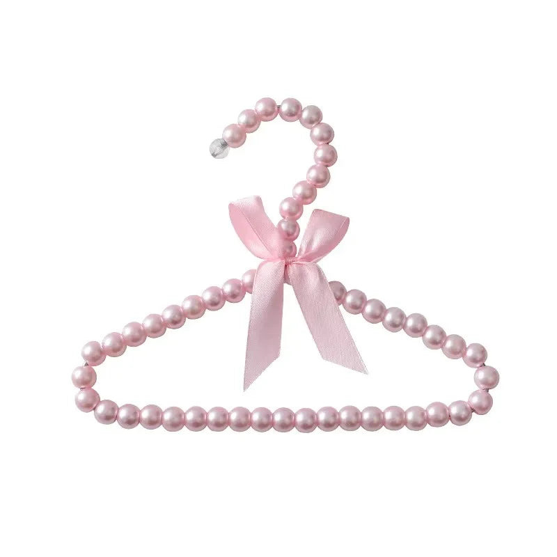 1pc pet pearl hanger, cute mini bow hanger, suitable for clothing and accessories