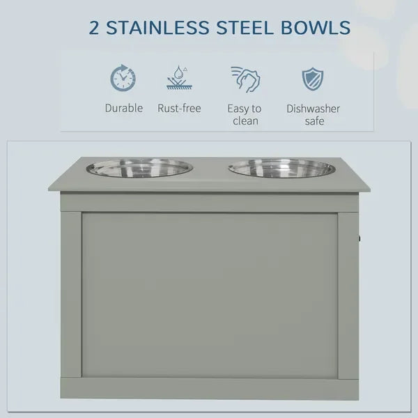 Raised Dog Feeding Station, Large Dogs