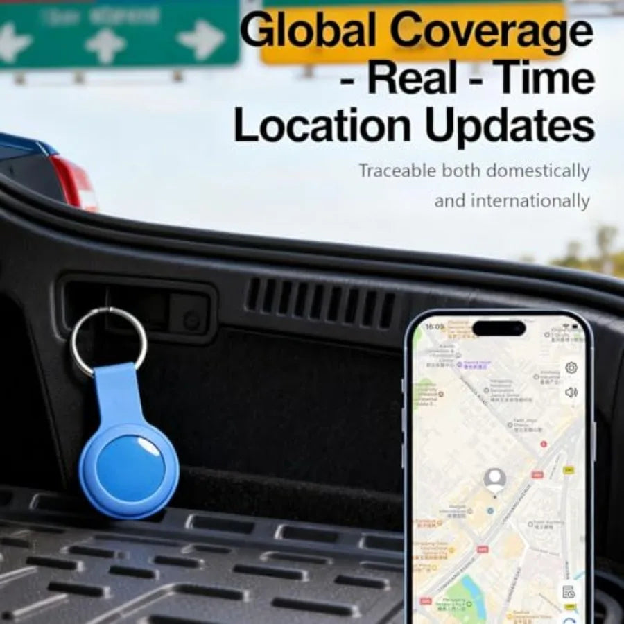 GPS Tracker for Vehicles, Cars and Pets, Real-Time Location Updates, No SIM Card, No Subscription, Long Standby Waterproof