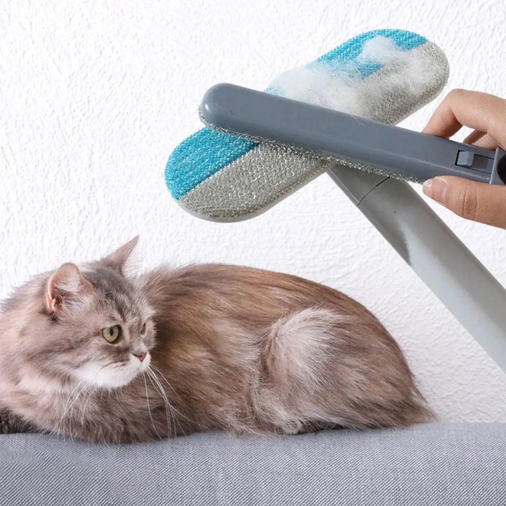 3 in 1 Pet Hair Remover Brush, Long Handle Window Cleaning, Pet Fur Cleaning Tool, Pet Supplies