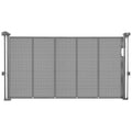 Retractable Baby Gate 34in Tall, Extends Wide, Retractable Gate for Kids, Pets, Mesh Material, Easy to Install