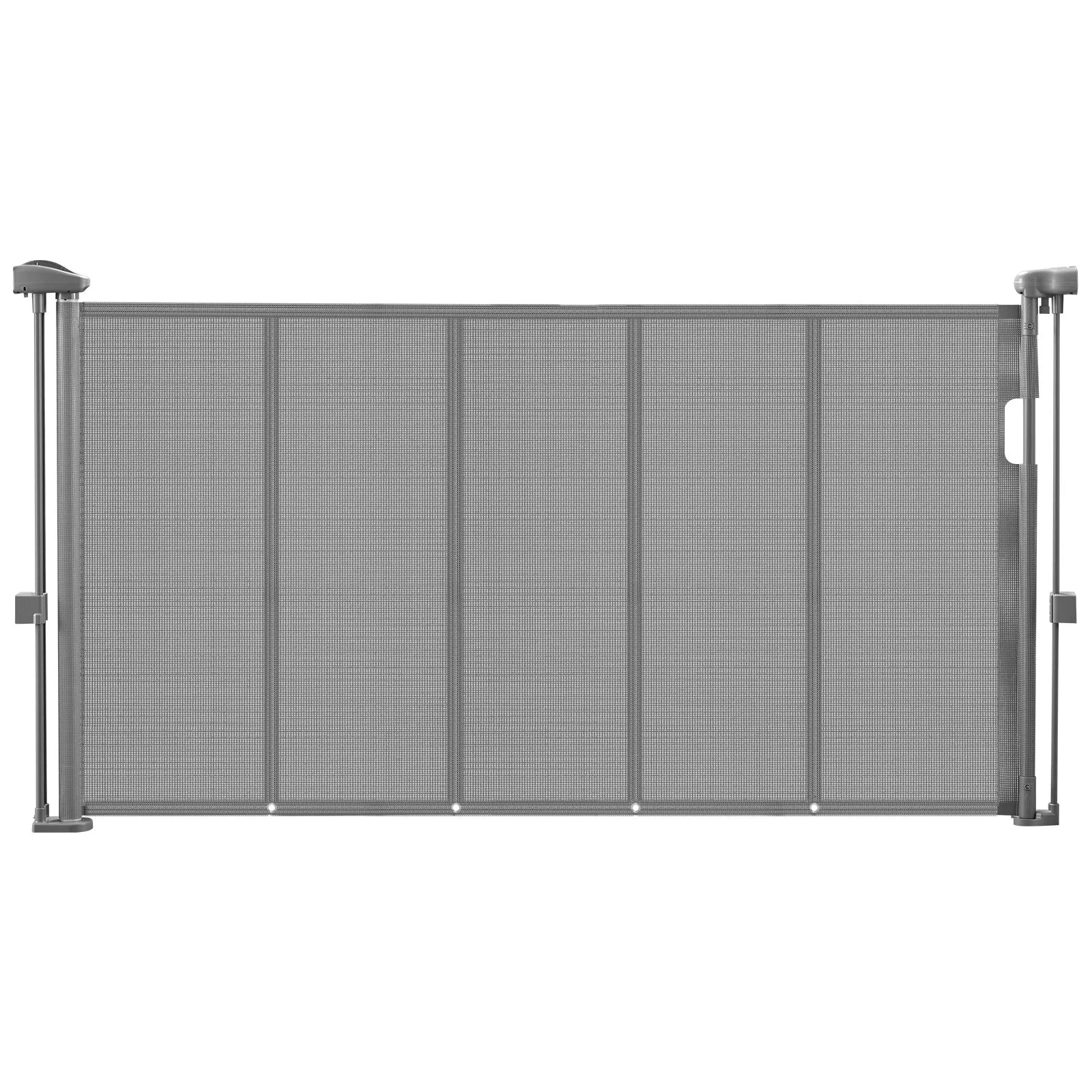 Retractable Baby Gate 34in Tall, Extends Wide, Retractable Gate for Kids, Pets, Mesh Material, Easy to Install