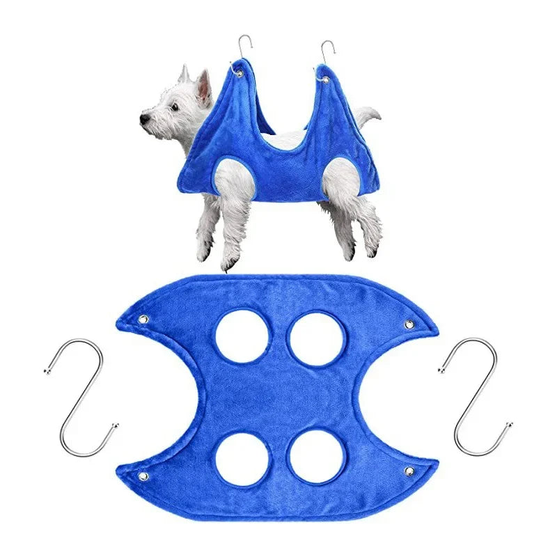 Pet Grooming Hammock for Stress-Free Bathing, Trimming, and Nail Clipping of Dogs and Cats - Perfect Gift for Pet Owners