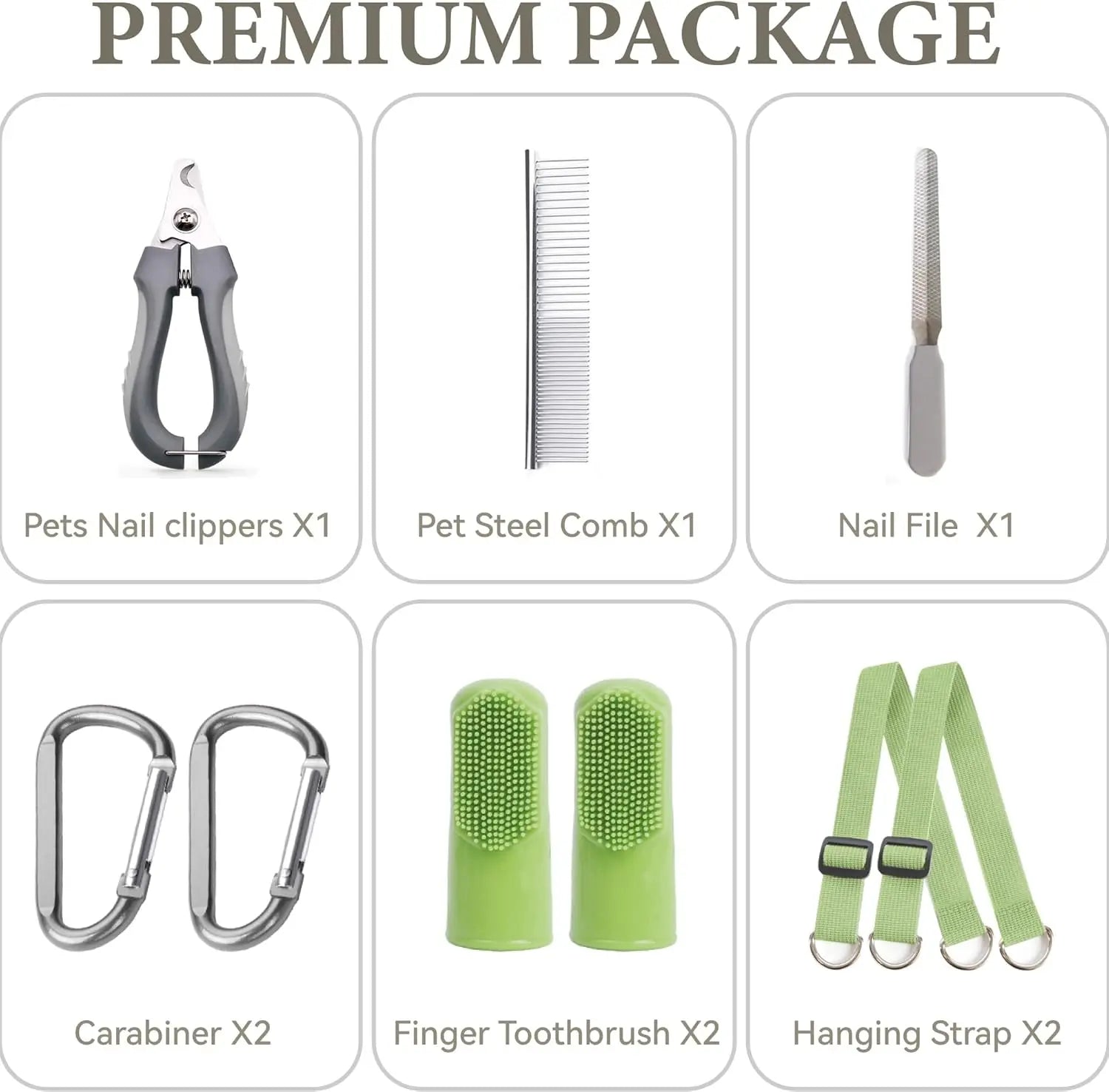 Dog Grooming Hammock for Nail Trimming, Cat Sling with Clippers for Small Pets