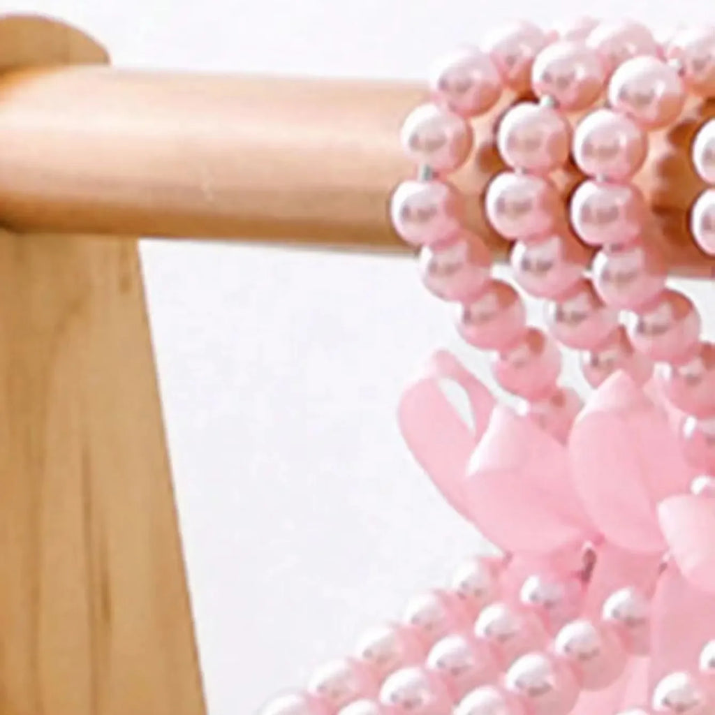 1pc pet pearl hanger, cute mini bow hanger, suitable for clothing and accessories