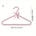 1pc pet pearl hanger, cute mini bow hanger, suitable for clothing and accessories