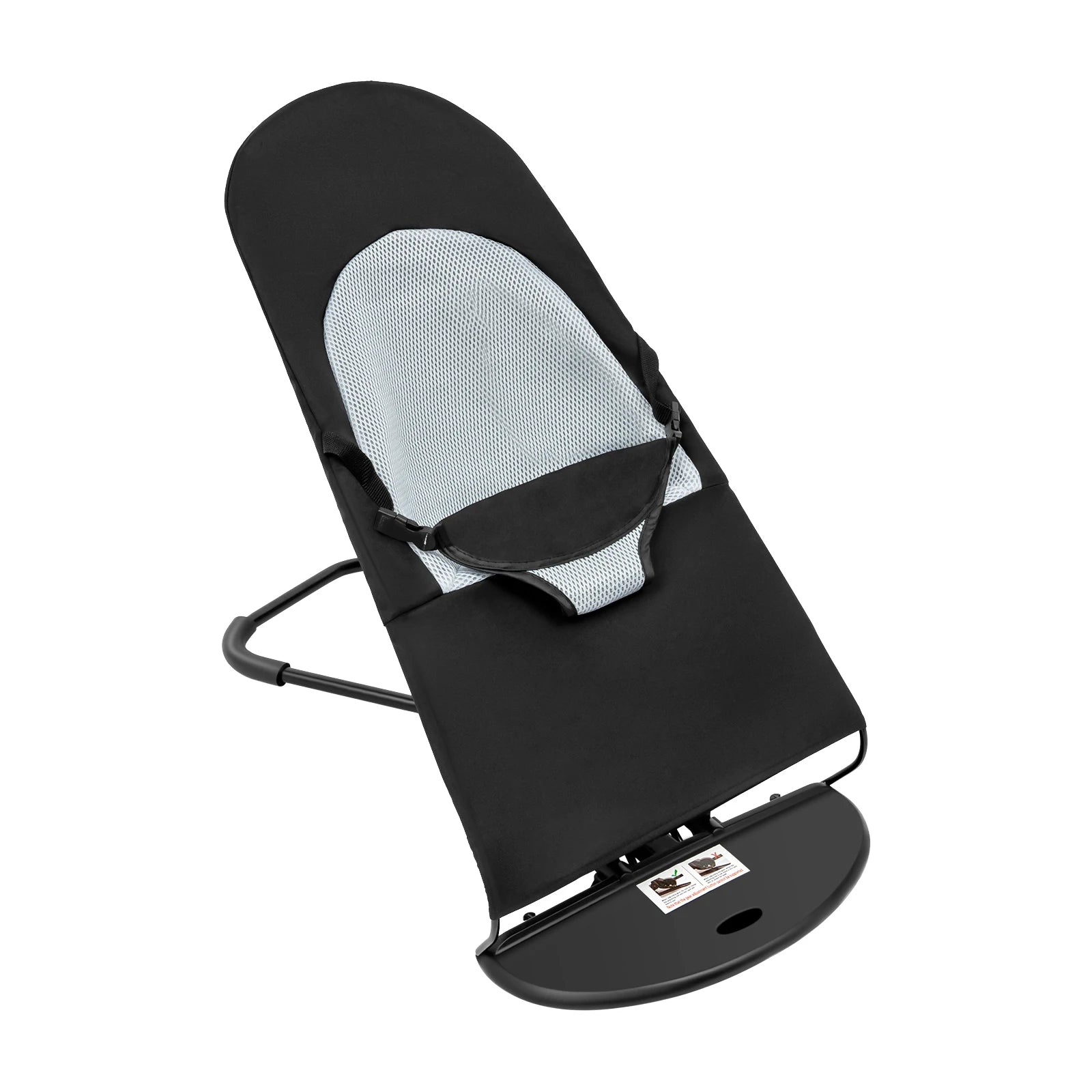 Pet Rocker, Bed Foldable, Rocking Chair Adjustable Height, Breathable, Stainless Steel Bracket