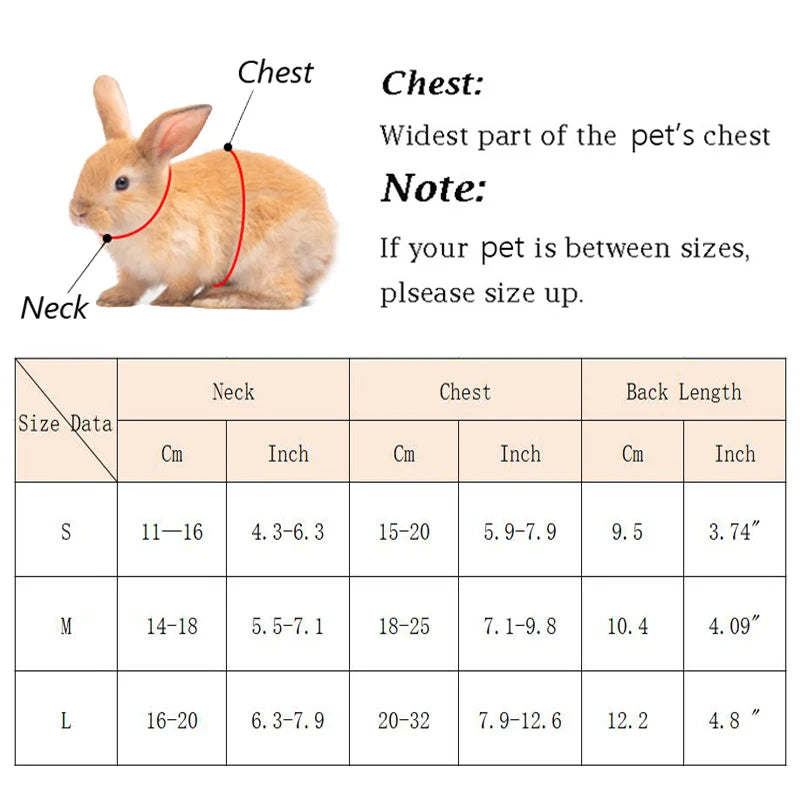 Summer, Guinea Pig, Hamster, Ferret, Rabbit, Leash Breathable Mesh, Accessories