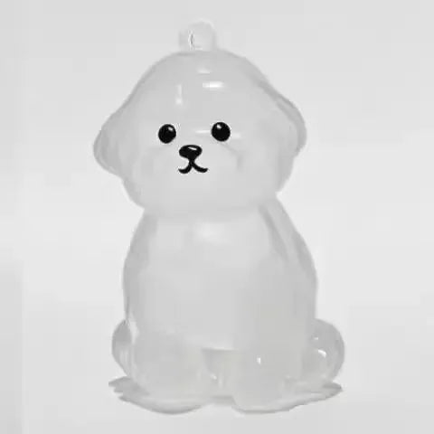 Transparent Dog & Cat Hair Storage Container, Adorable Pet Keepsake Capsule, Pendant,  Key Ring, Pet Lovers, Memorial Keychain