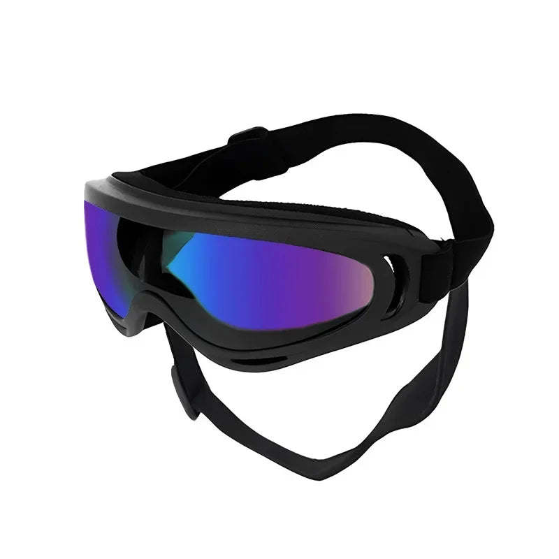 Pet Goggles Adjustable, Anti UV Glare, Windproof for Dogs.  Outdoor Hiking, Running, Beach.   All Breeds Eye Protection