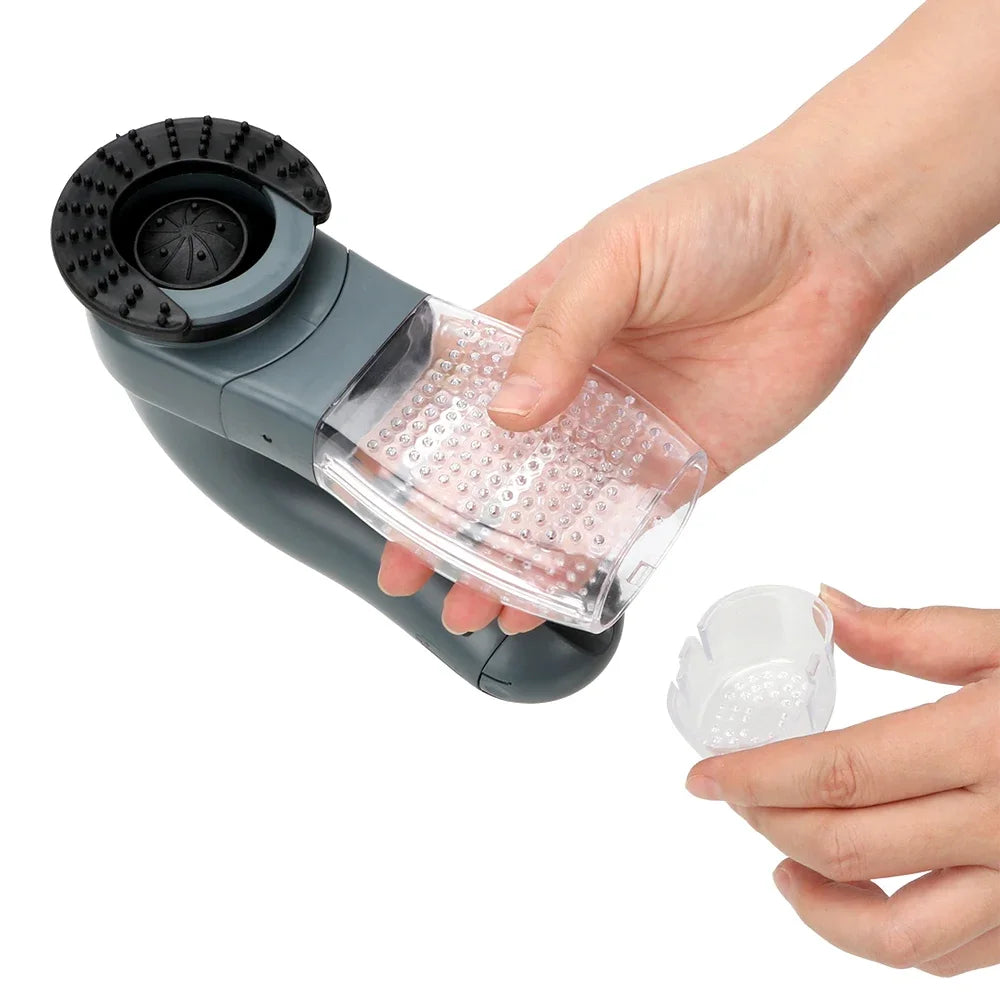 Vacuum Fur Cleaner, Electric Cat and Dog Hair Remover, De-shedding, Clipper Suction Device, Pet Massage, Animals Hair Comb
