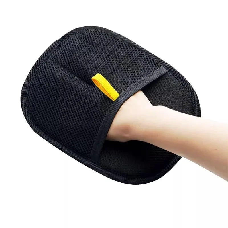 Pet hair removal gloves, double-sided bristles, essential for household use, multifunctional gloves for carpets, sofas etc..