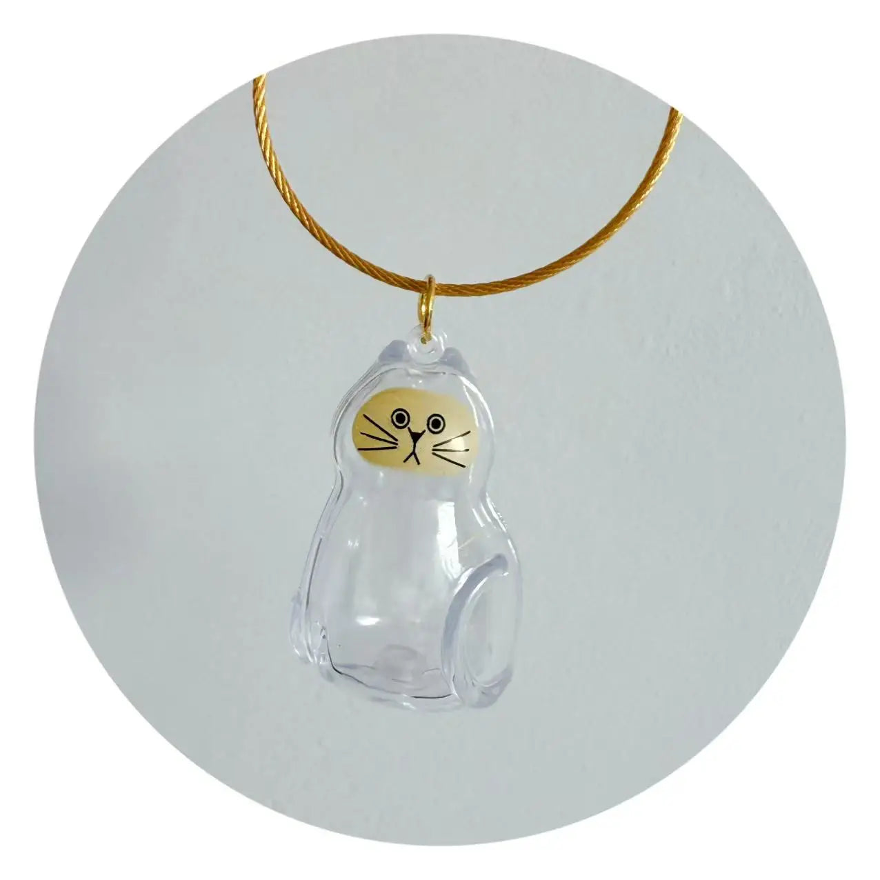 Transparent Dog & Cat Hair Storage Container, Adorable Pet Keepsake Capsule, Pendant,  Key Ring, Pet Lovers, Memorial Keychain