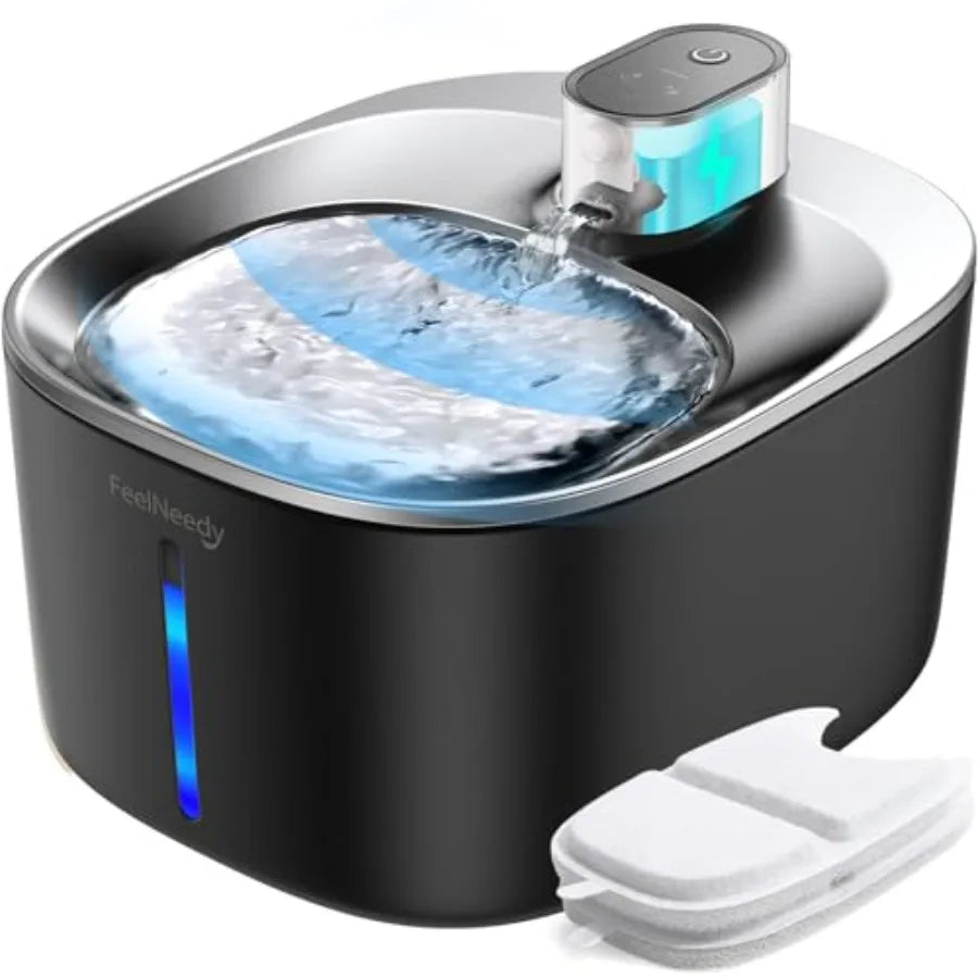 Wireless Water Fountain, Battery Operated, Motion Sensor
