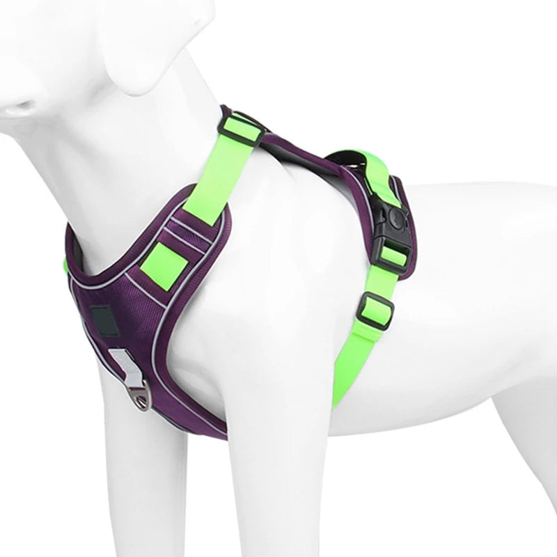 Dog Harness Reflective, Medium, Large, Tactical Vest, Waterproof, Oxford Cloth, Pet Accessories