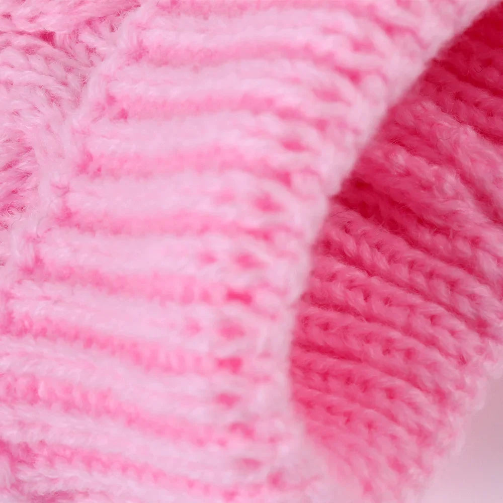 Classic Solid Chihahuau Puppy Dog Sweater for Small Dogs Winter Warm Pet Clothes