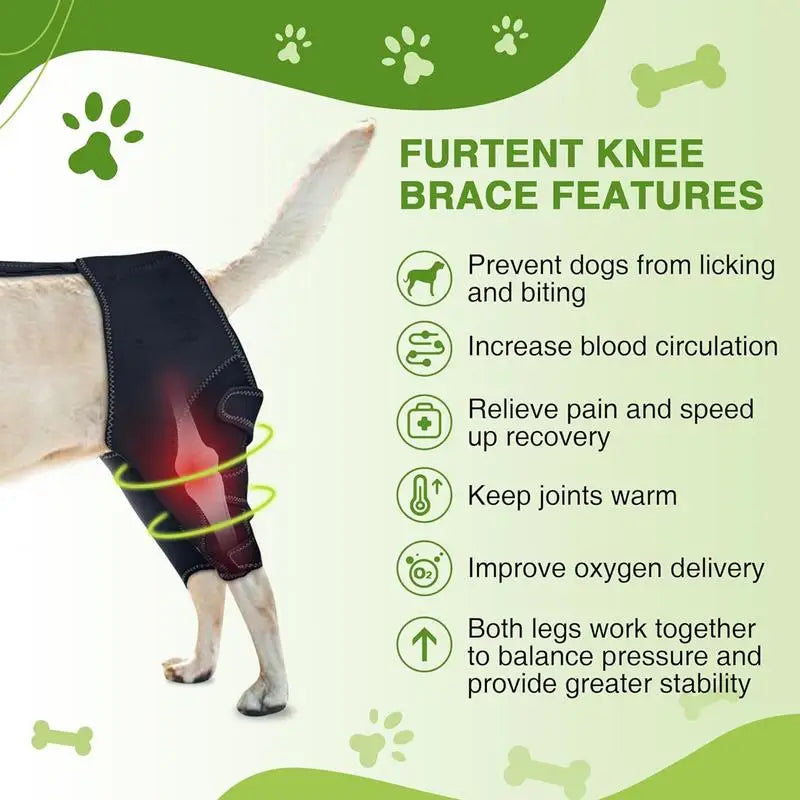 Orthopedic Brace For Dogs, Joint & Hip Support Brace, Adjustable, Leg Support, Keep Animal Joints Warm And Stable