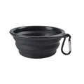 Portable Silicone Collapsible Pet Food Bowl.  Travel Outdoor Water Food Bowl