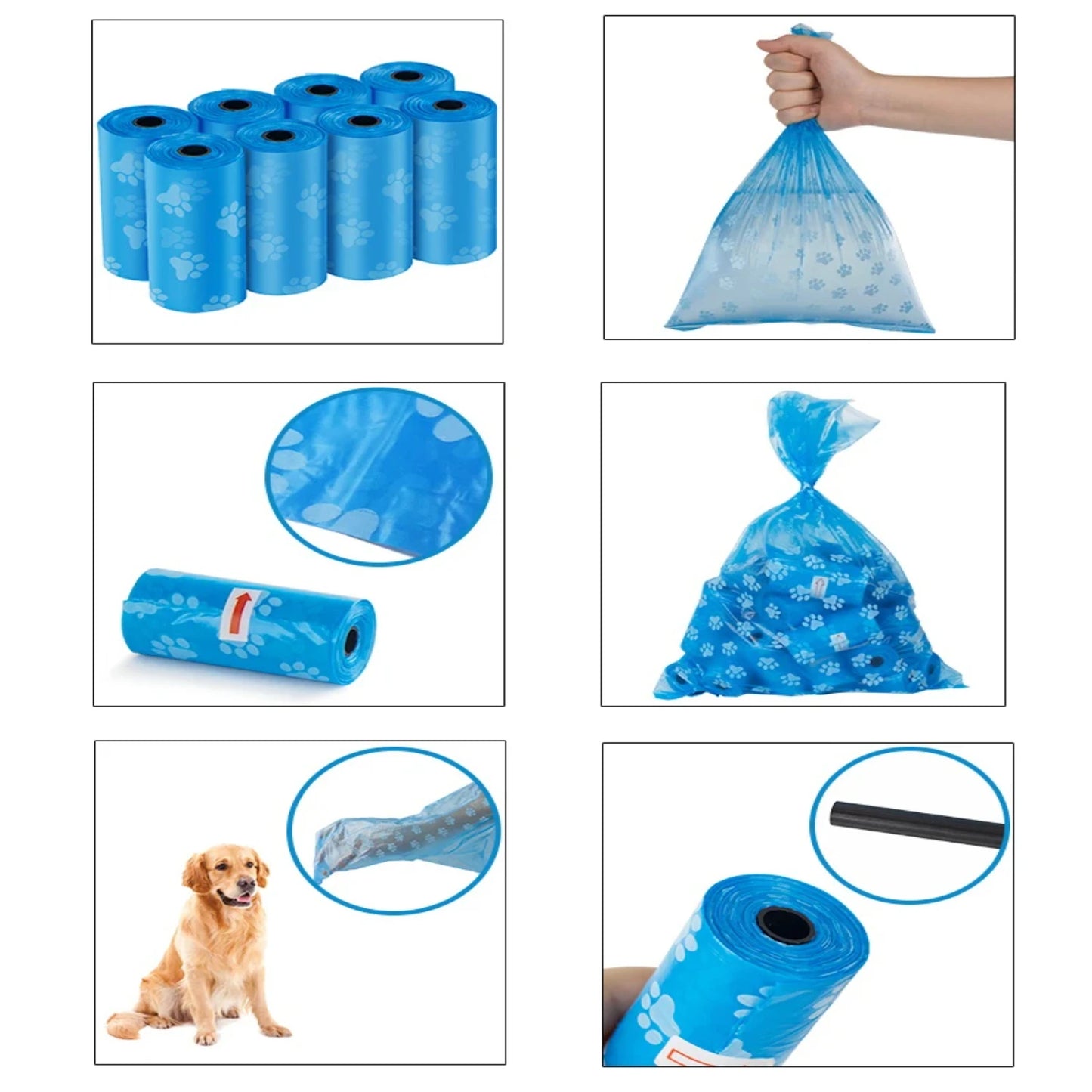 Handy 30 Roll Refill Dog Poop Bags With Dispenser - My Store