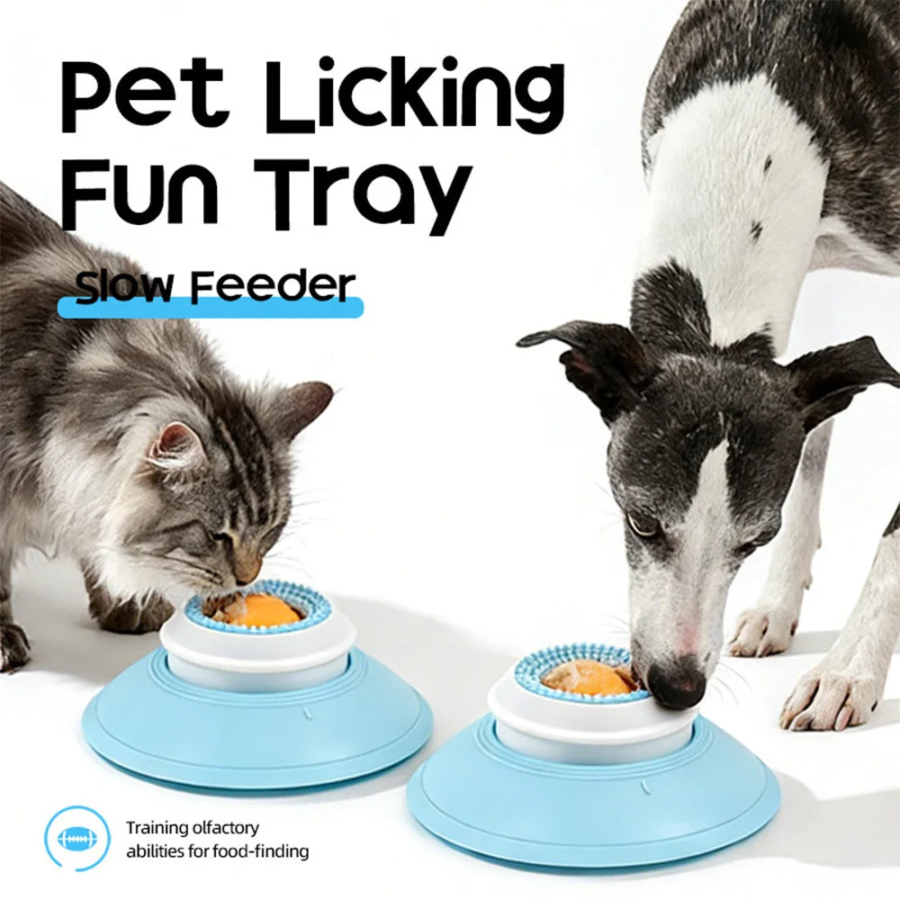 Licking, Toy, Slow Feeder, Interactive, Feeding Accessory, For Dogs, Cats, Puppy, Kitten, Training