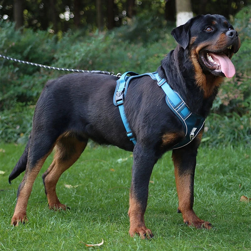 Dog Harness Reflective, Medium, Large, Tactical Vest, Waterproof, Oxford Cloth, Pet Accessories