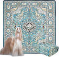 Washable Reusable Dog Pee Pads, 72x72 Inch Super Absorbent, Leakproof Training Mats