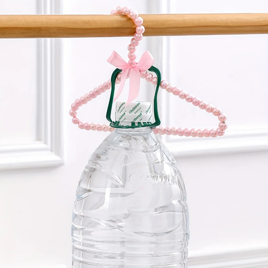 1pc pet pearl hanger, cute mini bow hanger, suitable for clothing and accessories