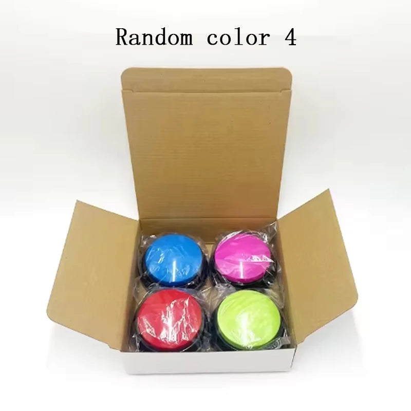 Funny Recordable Talking Dog Buttons, Portable Cute Pet Communication, Training Toy Supplies