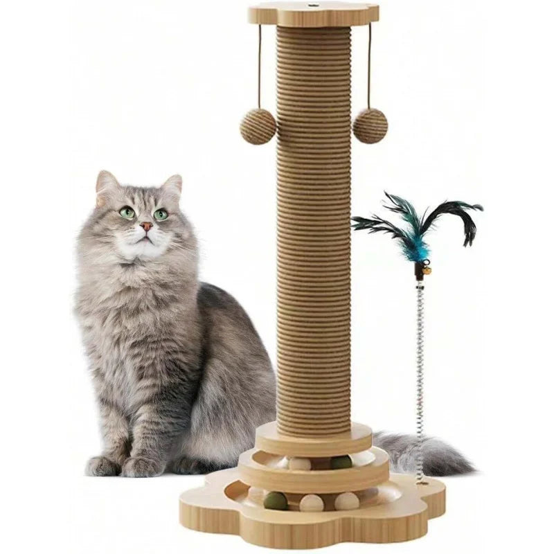 Cat Scratching, Cat Climbing Frame, Scratch-Resistant, Durable, Multifunctional