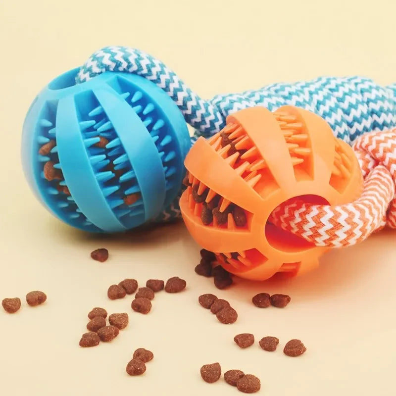 Durable Rope Dog Toy for Aggressive Chewers, Interactive Tug of War Fetch Toy, Braided Cotton Rope for Dental Health,