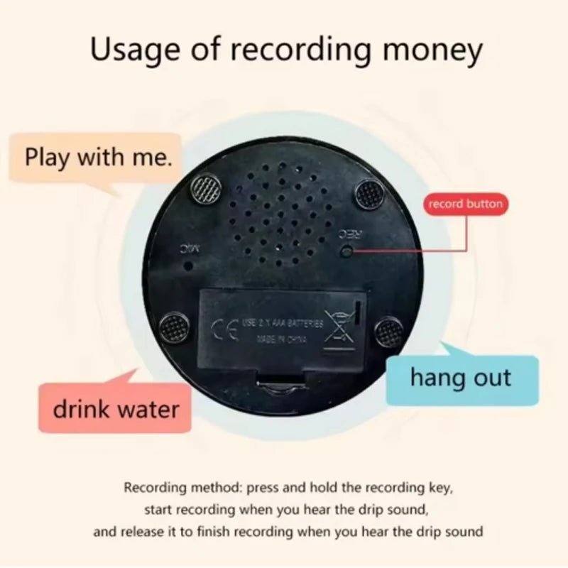 Funny Recordable Talking Dog Buttons, Portable Cute Pet Communication, Training Toy Supplies