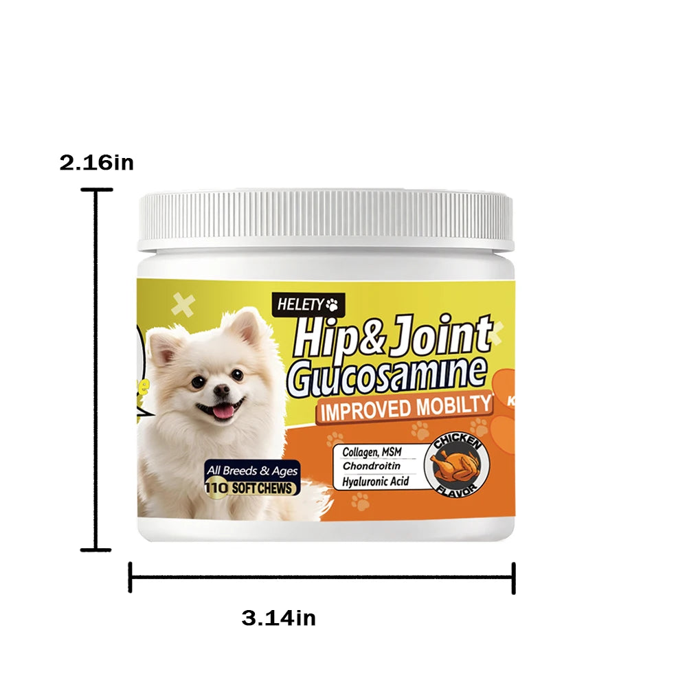 Hip and Joint Supplement with Glucosamine, Chondroitin, Omega 3, MSM, and Green Lipped Mussel