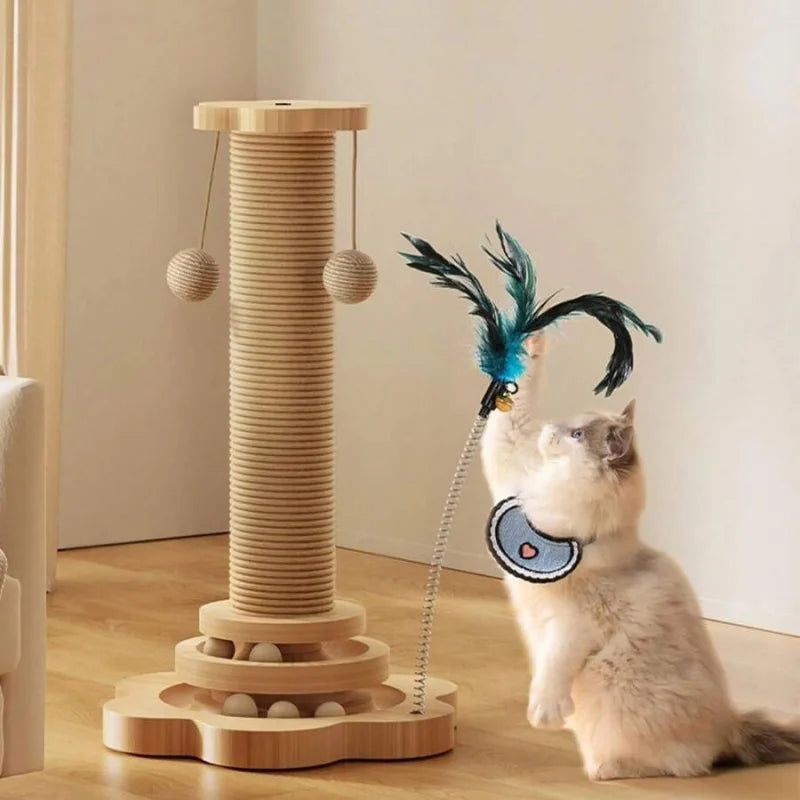 Cat Scratching, Cat Climbing Frame, Scratch-Resistant, Durable, Multifunctional