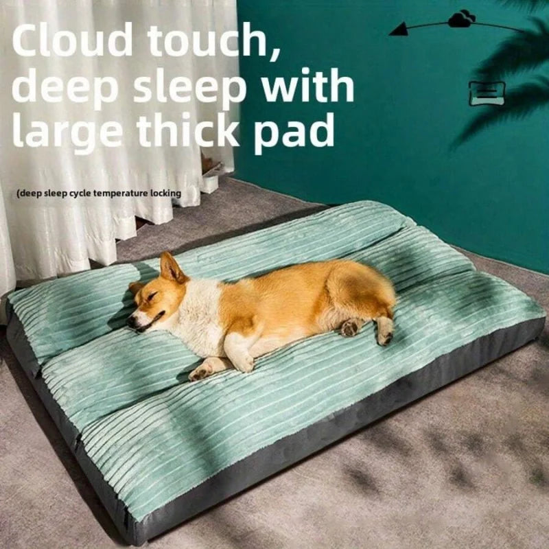 Supportive Dog Sofa - Extra Large Dog Pet Bed, Suitable For All Climates.