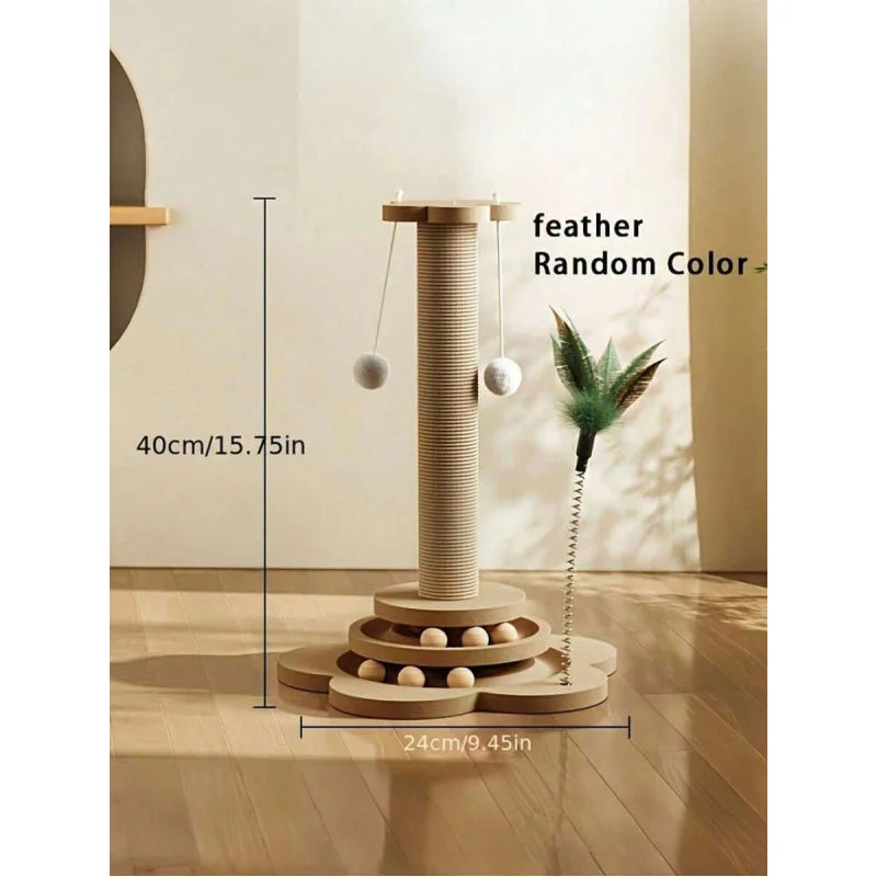 Cat Scratching, Cat Climbing Frame, Scratch-Resistant, Durable, Multifunctional