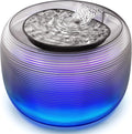 3.5L Quiet Cat Water Fountain with LED Light, Large Capacity Pet Fountain for Cats and Dogs, Easy Cleaning