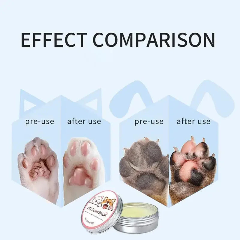 Paw Balm for Cats and Dogs, Protective Cream and Moisturizer, Crack Feet Repair, Accessories