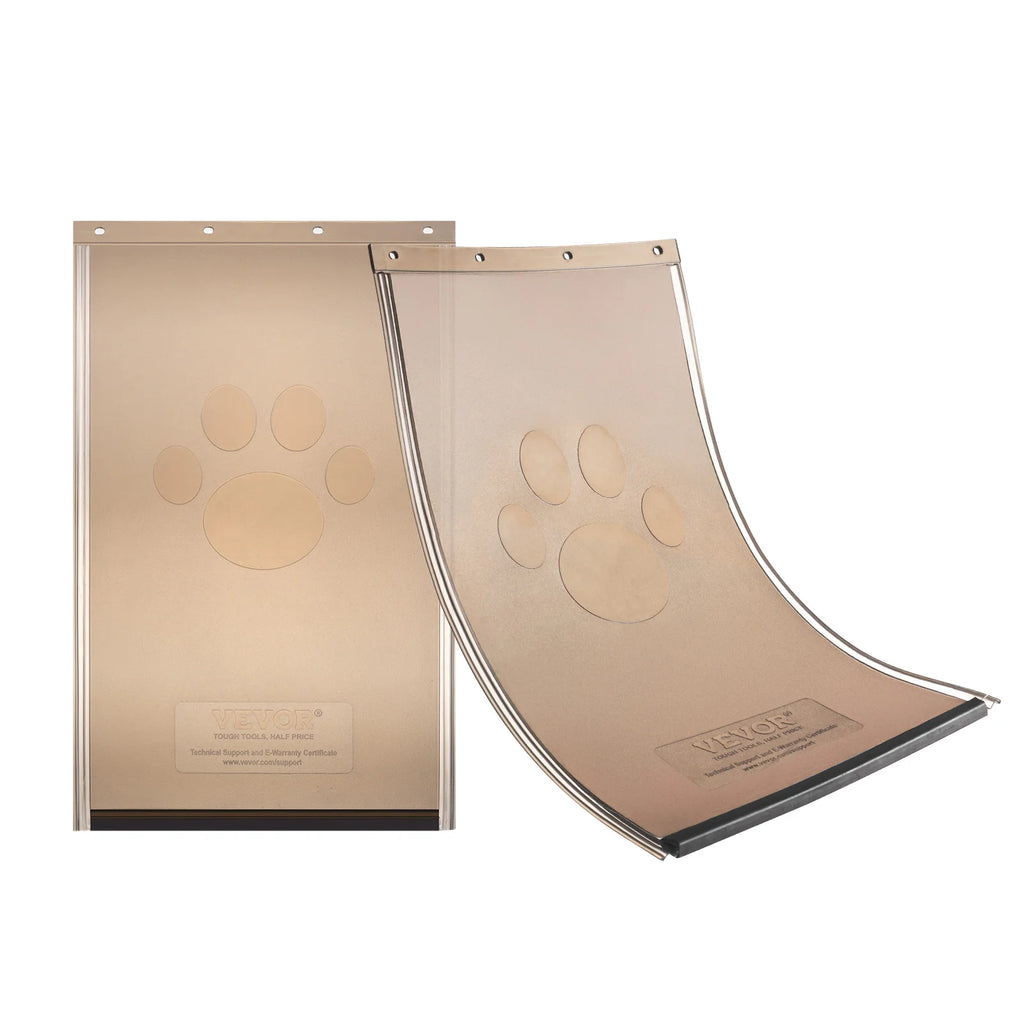 SucceBuy Pet Door Replacement Flap, Compatible with Flap Pet Doors Magnetic Strip, Weather-proof, Thickened PVC Replacement